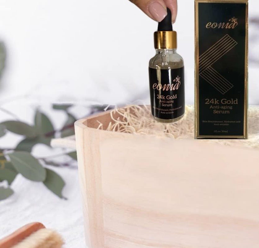 , 24K Gold Serum Moisturizing Essence, 99% Pure Gold Anti-Aging Essence, Nourishing Anti-Aging Gold Serums for Face Skin Anti-Aging Skin Repair Moisture Firming Lifting Skin