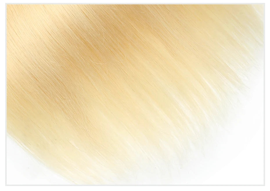 Monstar 1 3 4 613 Blonde Straight Hair Bundles Brazilian Remy Human Hair Extension Honey Blonde Bundles 30 32 34 36 38 40 Inches