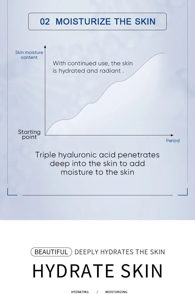 Vitamin C Face Whitening Serum Dark Spots Freckles Removal Hyaluronic Pore Minimizer Anti Aging Wrinkle Remove Golder Essence