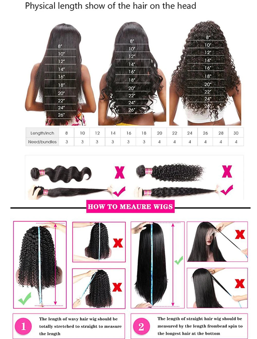 100g Ponytail Clip In Hair Extensions Ponytail Humans Hair Straight Wrap Around Drawstring Brazilian HairPiece For Black Women